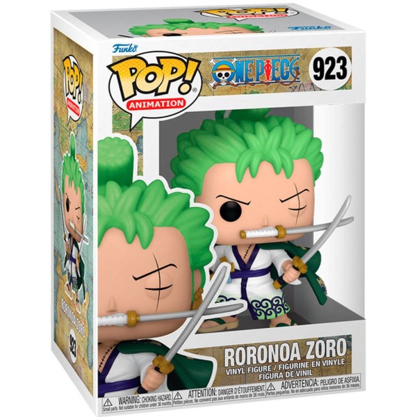 Фото - Коллекционная фигурка FUNKO POP! cерии Большой куш - РОРОНОА ЗОРО (54462)