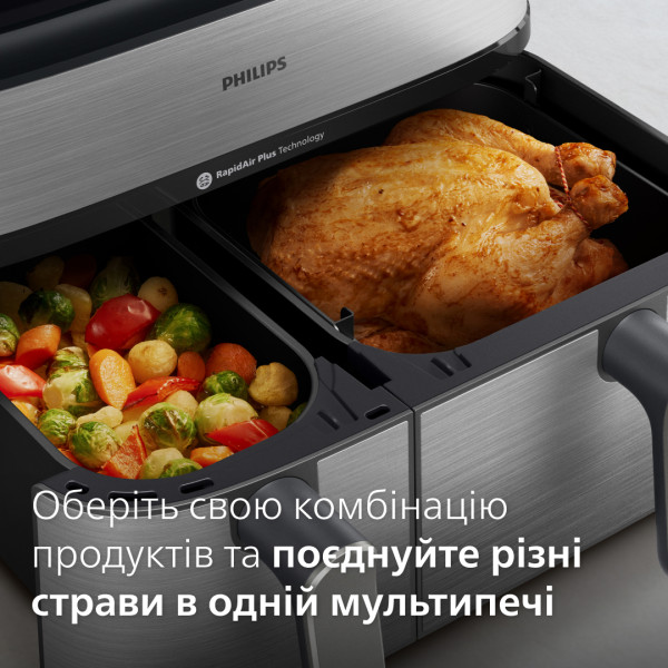 Фото - Мультипіч Philips Ovi Dual Steam NA555/00