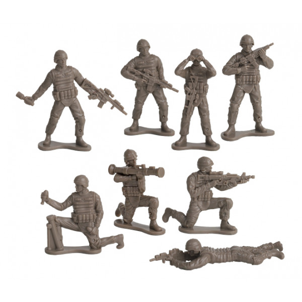 Фото - Ігрова фігурка солдатики Chap Mei "Солдати" SOLDIER FORCE BUCKET (545036)