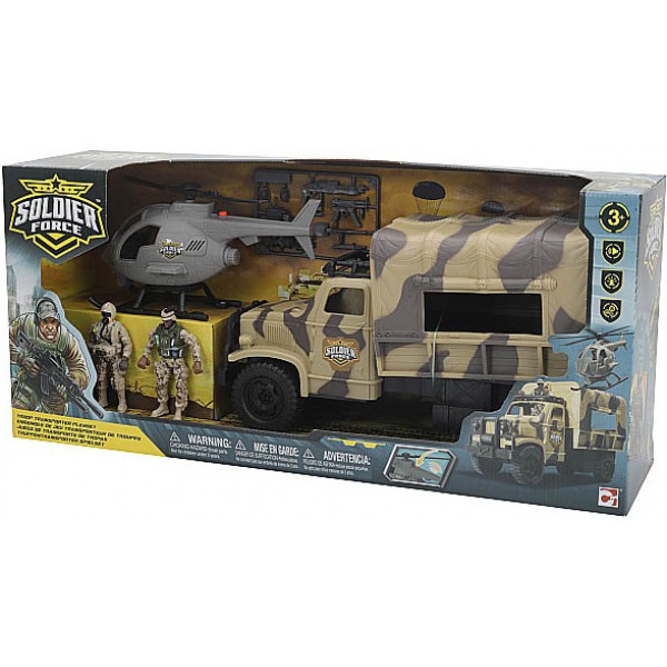 Фото - Ігрова фігурка солдатики Chap Mei "Солдати" TROOPER TRUCK (545108)
