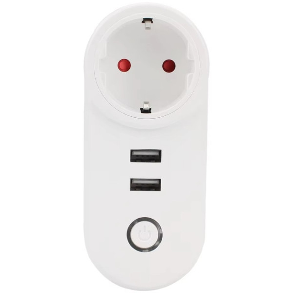 Фото - Розумна розетка Action Tuya LSPA2 16А з USB