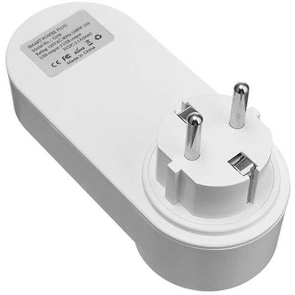 Фото - Розумна розетка Action Tuya LSPA2 16А з USB