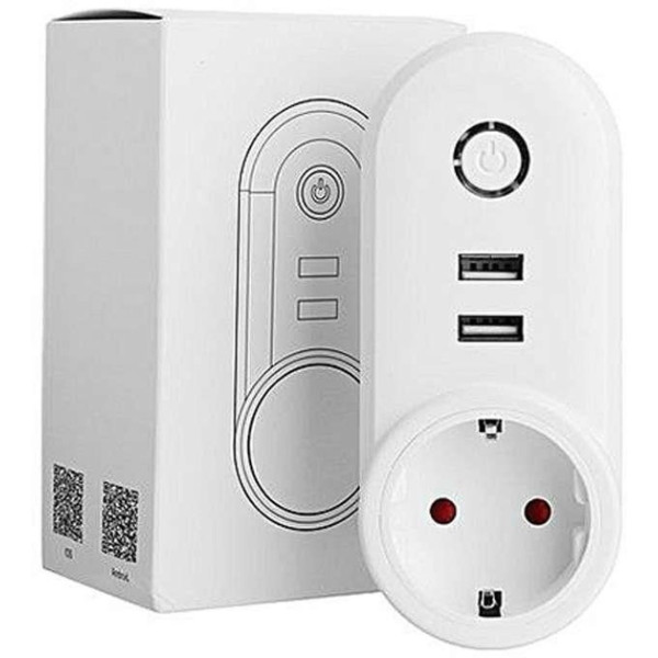 Фото - Розумна розетка Action Tuya LSPA2 16А з USB