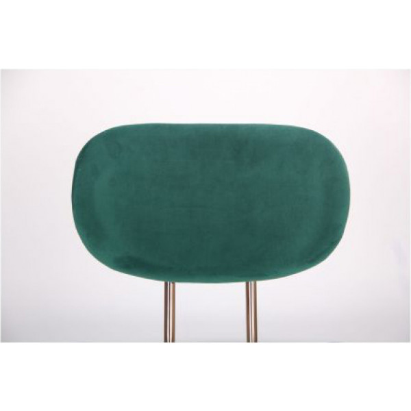 Фото - Стул кухонный AMF Alphabet D gold/dark green (545708)