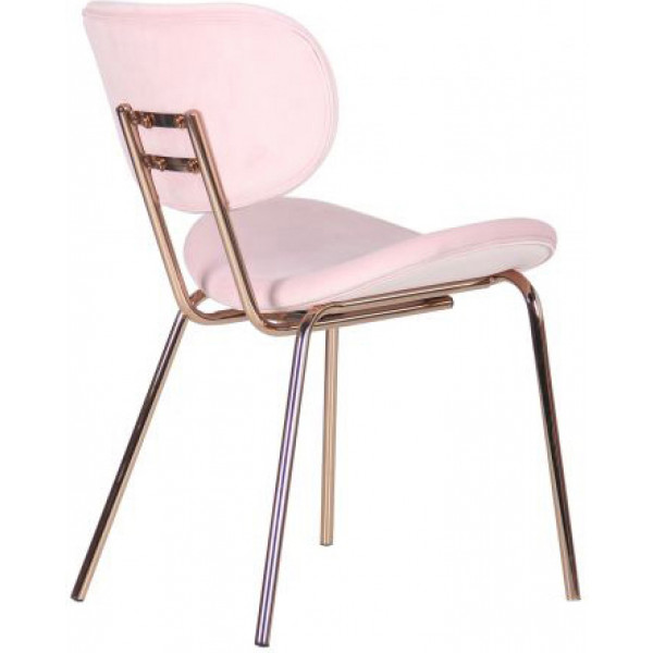 Фото - Стул кухонный AMF Alphabet D gold/pink (545709)