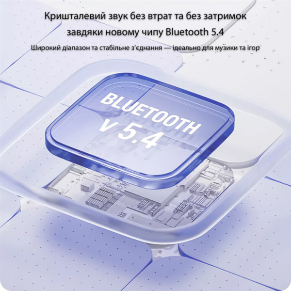 Фото - Наушники вкладыши беспроводные Action YX46 Purple