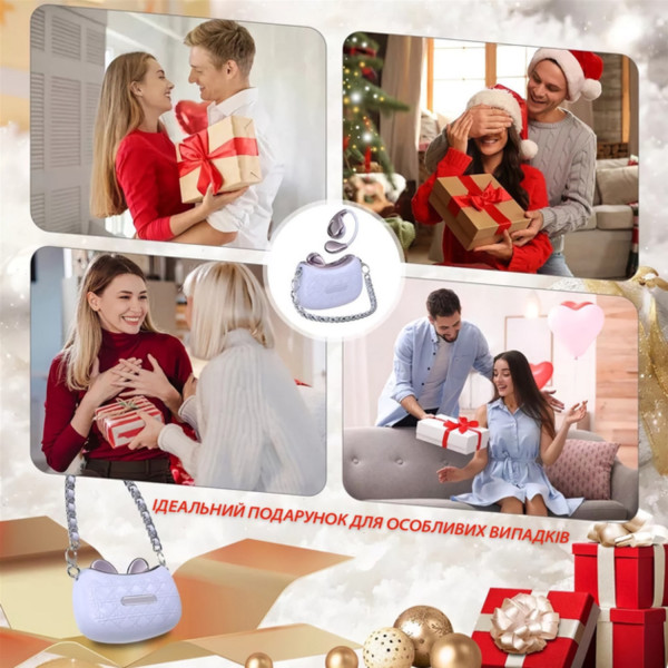 Фото - Наушники вкладыши беспроводные Action YX46 Purple