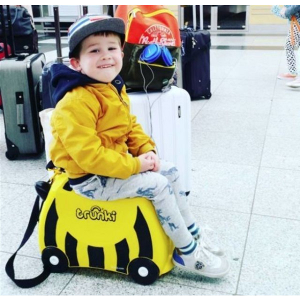 Фото - Чемодан детский Trunki Bernard Bumble Bee (0044-GB01-UKV)