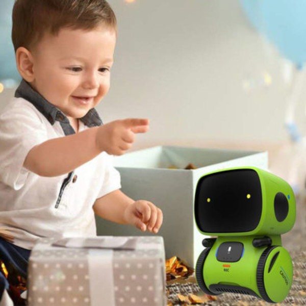 Фото - Інтерактивний робот AT-Robot з голосовим управлінням Зелений (озвуч.укр.) (AT001-02-UKR)