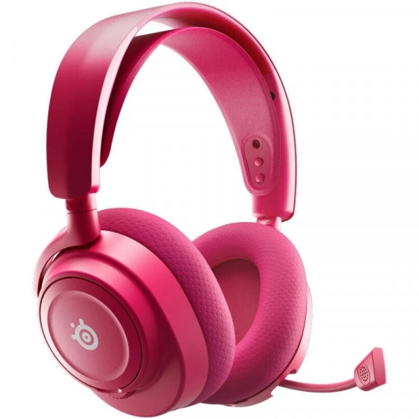 Фото - Гарнітура бездротова ігрова SteelSeries Arctis Nova 7X Gen 2 Wireless Magenta (61760)