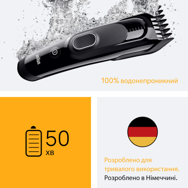 Фото - Машинка для стрижки волос Braun Hair Clipper Series 5 HC5510 тип 5427