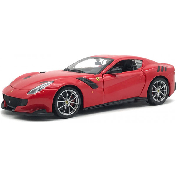 Фото - Коллекционная машинка 1:24 Bburago Ferrari F12TDF (ассорти желтый, красный, 1:24) (18-26021)