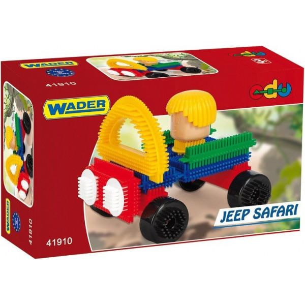 Фото - Пластиковий конструктор для малюків Wader "Їжачок" Тематичний в асортименті (41910)