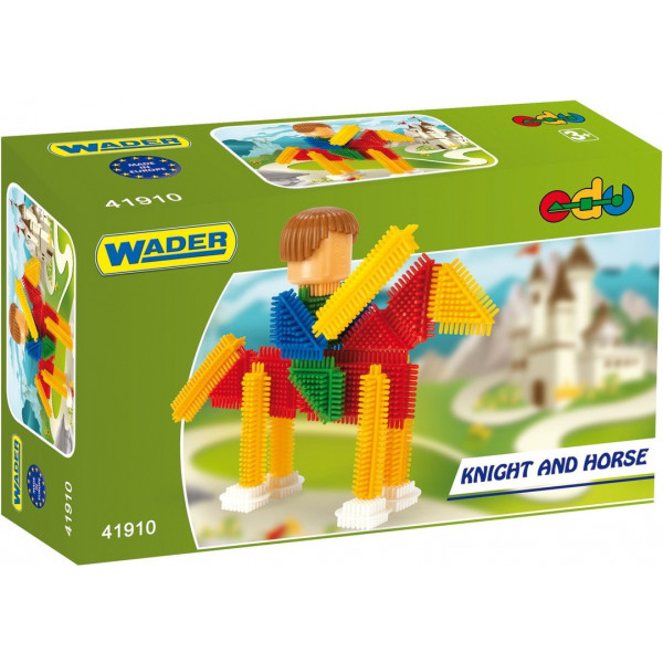 Фото - Пластиковий конструктор для малюків Wader "Їжачок" Тематичний в асортименті (41910)