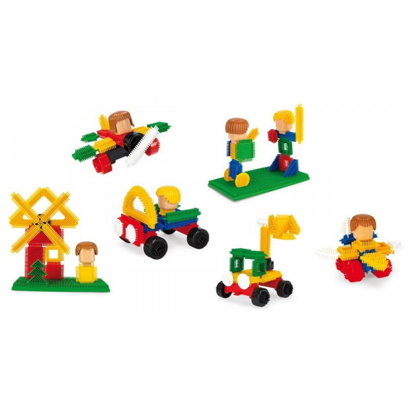 Фото - Пластиковий конструктор для малюків Wader "Їжачок" Тематичний в асортименті (41910)