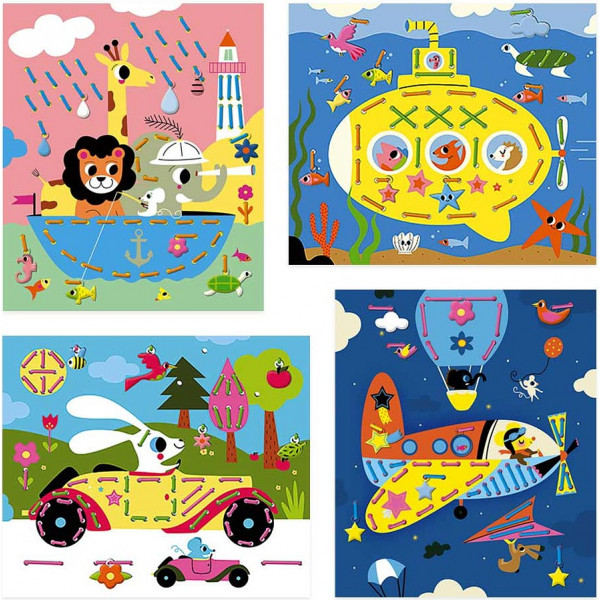 Фото - Настільна гра (3-4 роки) Janod Пригоди (J07813)