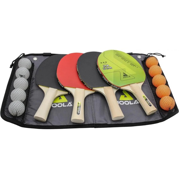 Фото - Набір для настільного тенісу Joola Family 4 Bats 10 Balls (54810)
