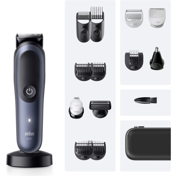 Фото - Триммер универсальный Braun All-in-One Series 7 AIO7580 тип 5807+зарядная станция+органайзер