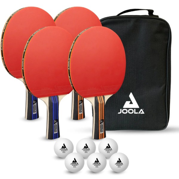 Фото - Набір для настільного тенісу Joola Family Advanced 4 Bats 6 Balls (54823)