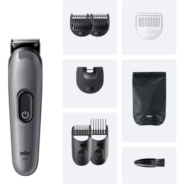 Фото - Триммер универсальный Braun All-in-One Series 3 AIO3540 тип 5513+косметичка