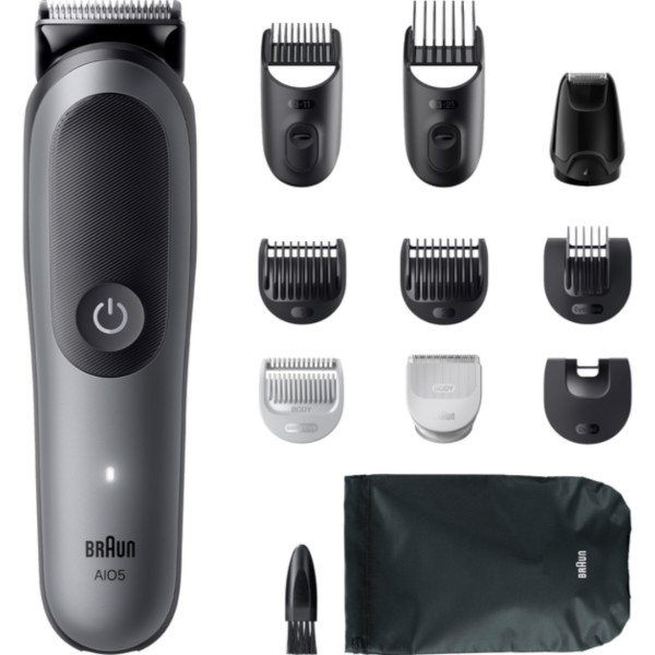 Фото - Тример універсальний Braun All-in-One Series 5 AIO5560 тип 5805+косметичка