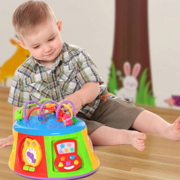 Фото - Игровой центр для малыша Kiddieland Мультицентр (свет, озвуч. укр. яз.) (54932)