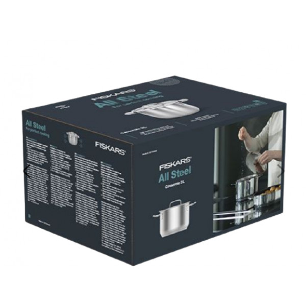 Фото - Кастрюля Fiskars All Steel 3 л (1023766)