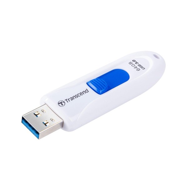 Фото - Флеш USB Transcend USB 3.0 JetFlash 790 64GB White (TS64GJF790W)