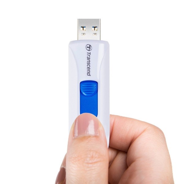 Фото - Флеш USB Transcend USB 3.0  JetFlash 790 128GB White (TS128GJF790W)