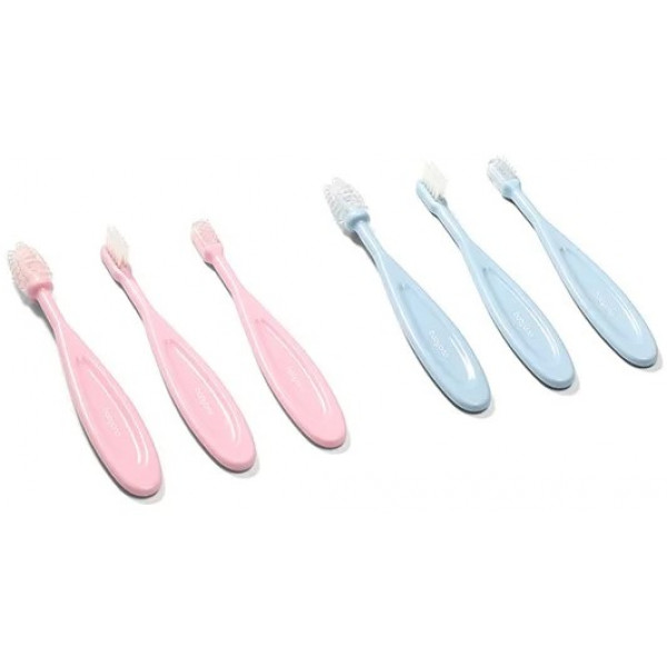 Фото - Набір для порожнини рота дитини BabyOno блакитний 3шт (550/02)