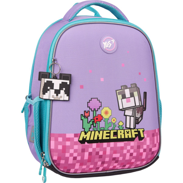 Фото - Рюкзак шкільний YES H-100 Minecraft Pinky (550094)