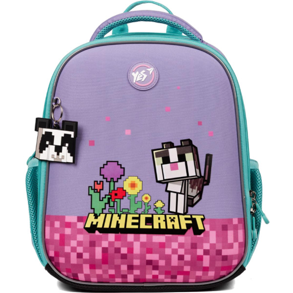 Фото - Рюкзак шкільний YES H-100 Minecraft Pinky (550094)