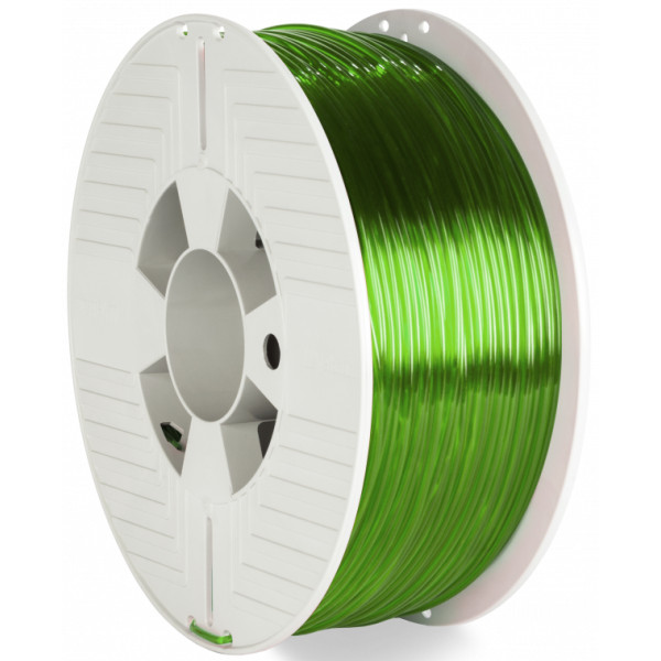 Фото - Нитка для PET-картриджа Verbatim 2,85 мм 1кг зелена-прозора (55065)