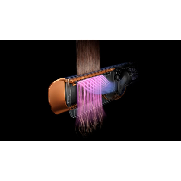Фото - Вирівнювач волосся Dyson Airstrait HT01 Nickel/Copper Нікель/Мідь (408202-01)