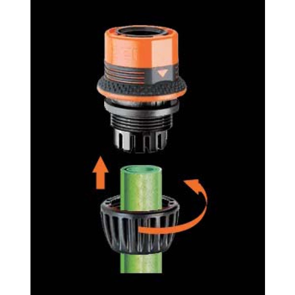 Фото - Соединитель для шланга Claber 1/2"-3/4" для Ergogrip (85460000)