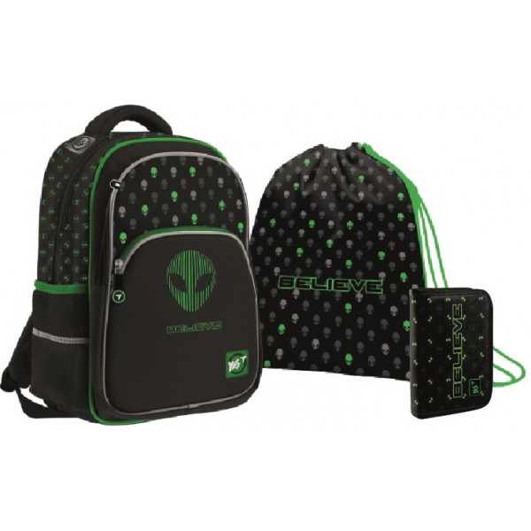 Фото - Рюкзак школьный YES S-40_Collection Believe 3 пр. (555488)