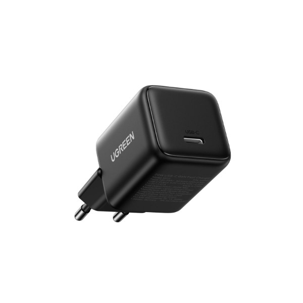 Фото - Сетевое зарядное устройство UGREEN X512 USB-C 20W PD GaN Fast Charger Black (55553)