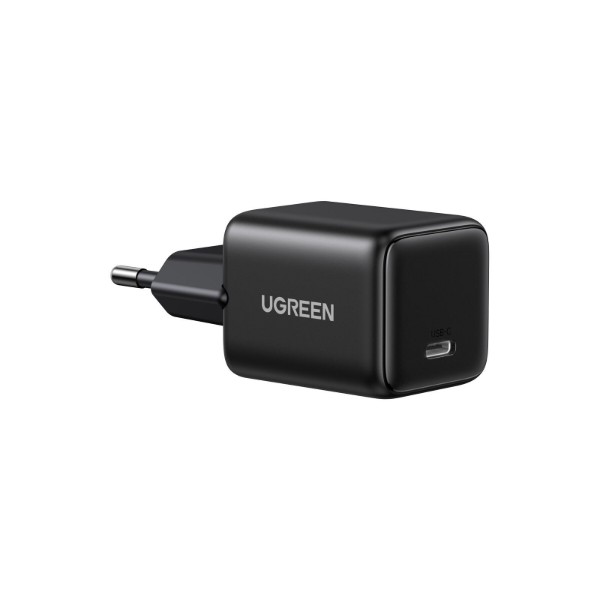 Фото - Сетевое зарядное устройство UGREEN X512 USB-C 20W PD GaN Fast Charger Black (55553)