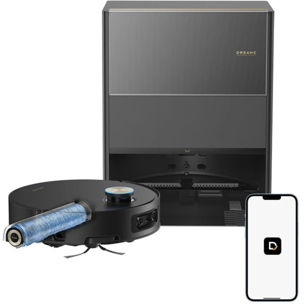 Фото - Робот-пилосос миючий Dreame Aqua 10 Ultra Roller Complete Black (RLH71DE-1-BL)