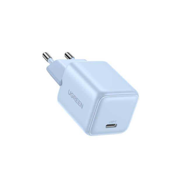 Фото - Мережевий зарядний пристрій UGREEN X512 USB-C 20W PD GaN Fast Charger Blue (55555)