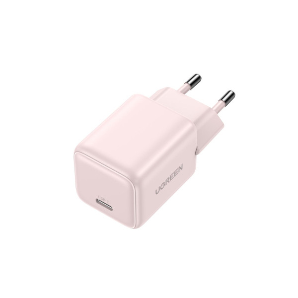 Фото - Мережевий зарядний пристрій UGREEN X512 USB-C 20W PD GaN Fast Charger Pink (55556)