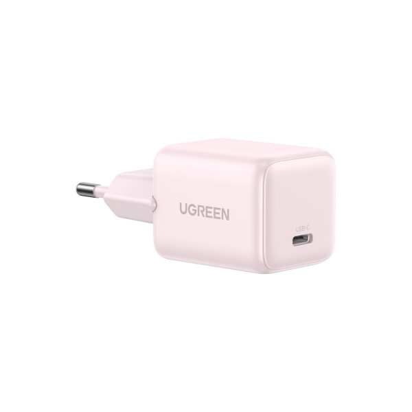 Фото - Мережевий зарядний пристрій UGREEN X512 USB-C 20W PD GaN Fast Charger Pink (55556)
