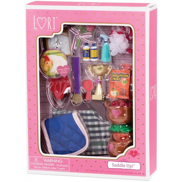 Фото - Одяг та аксесуари для міні-ляльки Lori для верховой езды (LO37022Z)