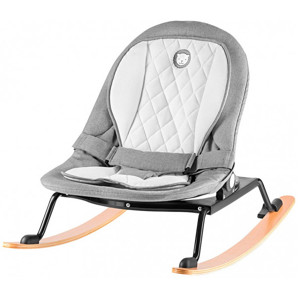 Фото - Крісло-качалка Lionelo Rosa Grey/Black