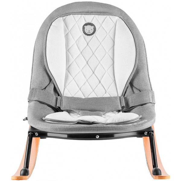 Фото - Крісло-качалка Lionelo Rosa Grey/Black