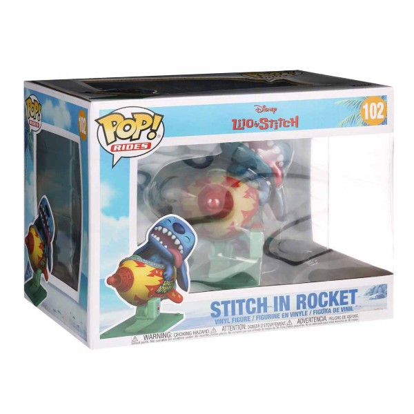 Фото - Коллекционная фигурка FUNKO POP! cерии Лило и Стич - СТИЧ В РАКЕТЕ (55620)