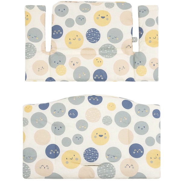 Фото - Вставка для стільчика для годування Stokke для Tripp Trapp (Classic від 18 міс.), кол. різнокольорові круги (Soul System) (100389)