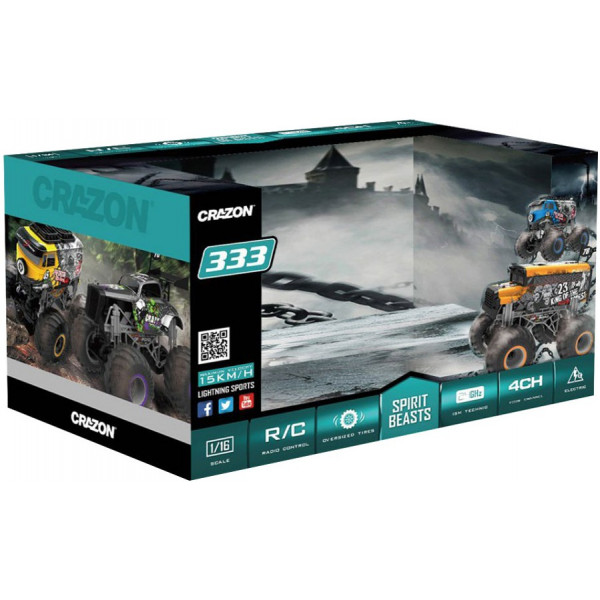 Фото - Радіокерована машинка 1:16 Crazon  Автомобіль на радіокеруванні 1:16 Хижак Blue (333-19161BB)