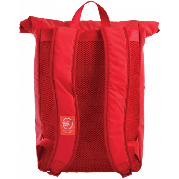 Фото - Рюкзак школьный YES Roll-top T-65 Reflective Burgundy (557496)