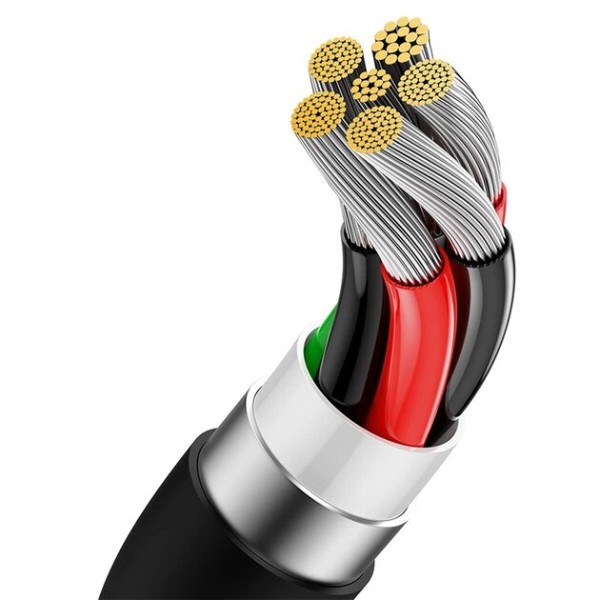 Фото - Кабель Baseus Superior Series Fast Charging Data Cable USB to Type-C 100W 2m Cluster Black (P10320102114-02)